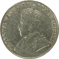 Canada Five Cents 1925 CCCS F-15