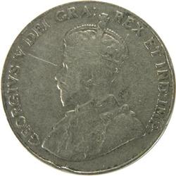 Canada Five Cents 1925 Fine