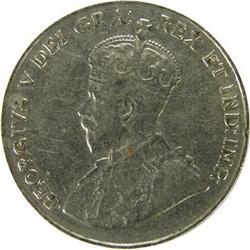 Canada Five Cents 1925 Fine