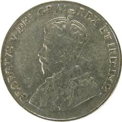 Canada Five Cents 1925 Fine