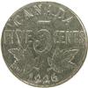 Image 2 : Canada Five Cents 1926 Far 6, CCCS F-15