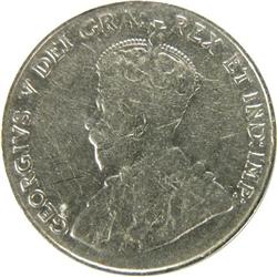 Canada Five Cents 1926 Far 6 ICCS VG-10