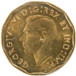Canada 5 Cents 1942 Tombac ICCS MS-65