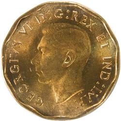 Canada 5 Cents 1942 Tombac ICCS MS-65