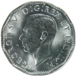 Canada Five Cents 1944 ICCS MS-66