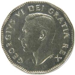 Canada Five Cents 1948 ICCS MS-65