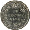 Image 2 : Canada Ten Cents 1870 Narrow 0, VF