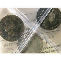 1870 Narrow 0 & two 1903, all ICCS F-15