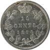 Image 2 : Canada Ten Cents 1870 Wide 0, VF