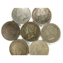 1880H 1888 1898 X3 1899, VF w/problems