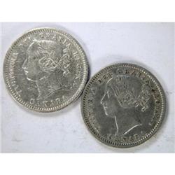 1881H and 1882H, both VF