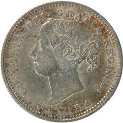 Canada Ten Cents 1887, VF