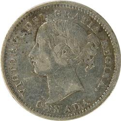 Canada Ten Cents 1894 Obverse 6, VF