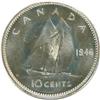 Image 2 : Canada Ten Cents 1946 ICCS MS-65