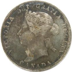 Canada 25 Cents 1882H ICCS VF-20