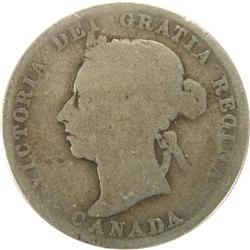 Canada 25 Cents 1889 CCCS, G-6