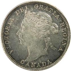Canada 25 Cents 1894 PCGS MS-63