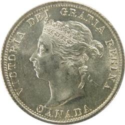 Canada 25 Cents 1900 ICCS MS-64
