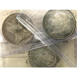 1901, 1907 and 1909, all ICCS VF-20