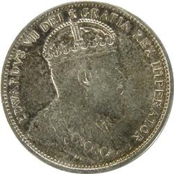 Canada 25 Cents 1902H ICCS AU-50