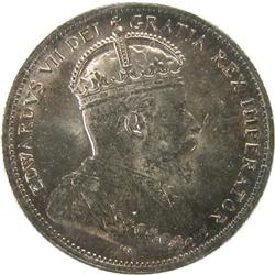 Canada 25 Cents 1903 ICCS AU-58