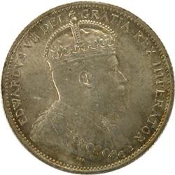 Canada 25 Cents 1910 ICCS MS-62