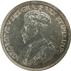 Canada 25 Cents 1915 ICCS EF-40