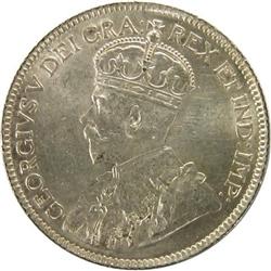 Canada 25 Cents 1916 ICCS MS-64