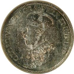 Canada 25 Cents 1927 NGC AU-50