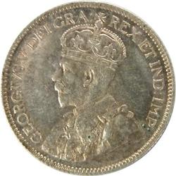 Canada 25 Cents 1933 ICCS MS-62