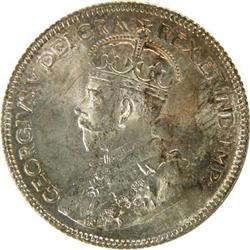 Canada 25 Cents 1936 Uncirculated