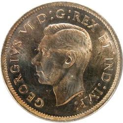 Canada 25 Cents 1942 ICCS MS-65 Cameo