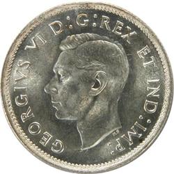 Canada 25 Cents 1942 ICCS MS-65