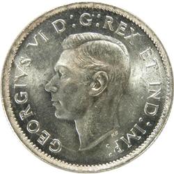 Canada 25 Cents 1944 ICCS MS-65