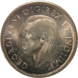 Canada 25 Cents 1944 ICCS MS-65