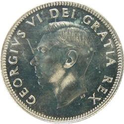 Canada 25 Cents 1948 ICCS MS-66