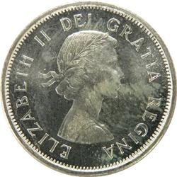 Canada 25 Cents 1961 ICCS MS-65 Cameo