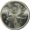 Image 2 : Canada 25 Cents 1963 ICCS MS-65