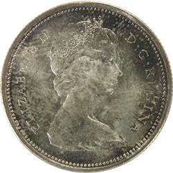 Canada 25 Cents 1965 ICCS MS-66