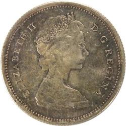 Canada 25 Cents 1967 ICCS MS-65