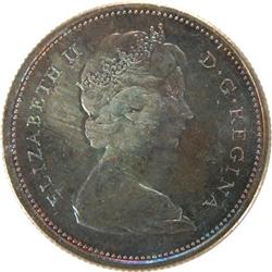Canada 25 Cents 1968 Silver ICCS MS-65