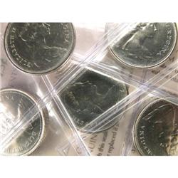 1969, 70, 71, 72 & 73, all ICCS MS-65