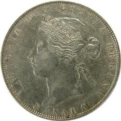 Canada Fifty Cents 1881H VF cleaned