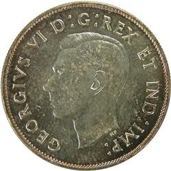 1947 Maple Leaf, Straight 7, Choice Unc