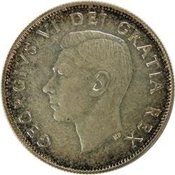 Canada Fifty Cents 1951 Choice Specimen