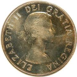 Canada Fifty Cents 1962 PCGS MS-65