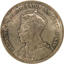 Canada Silver Dollar 1935 ICCS MS-66