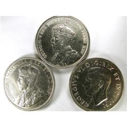 1935, 1936 and 1938, all EF