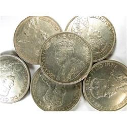 1936, six pieces, all EF or better