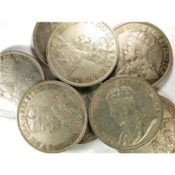 1936, eight pieces, all VF or better
